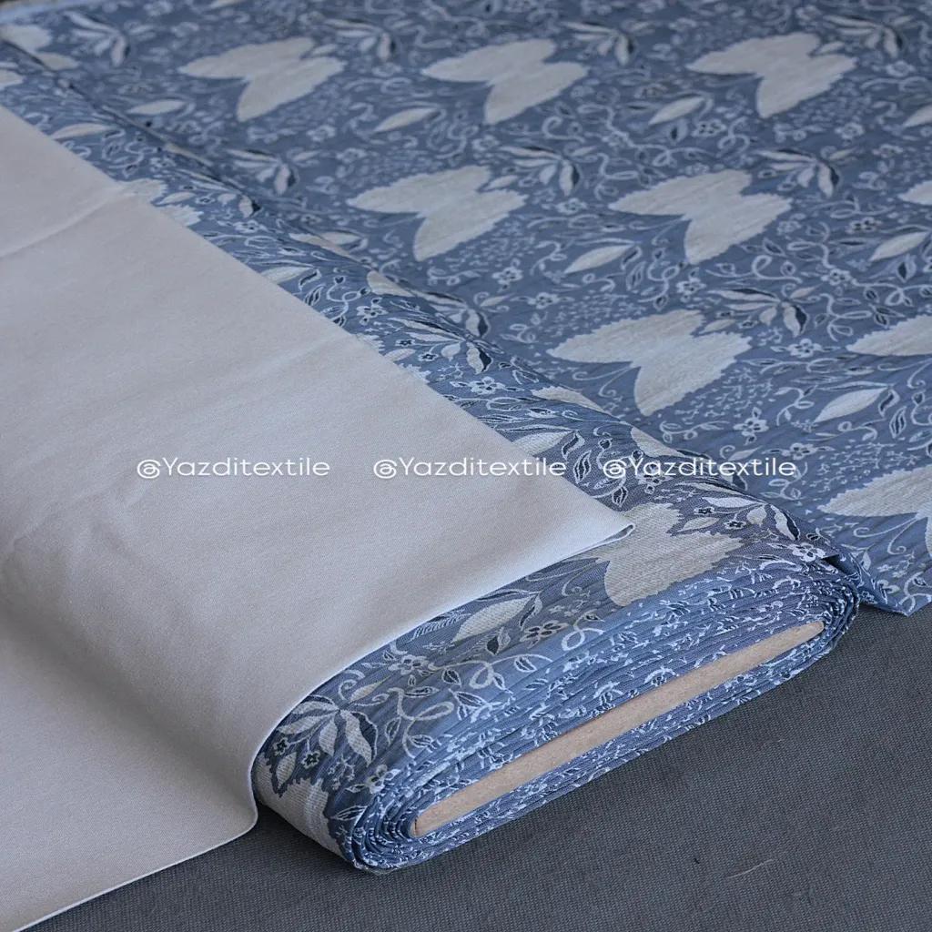 خرید اینترنتی قیمت پارچه ژاکارد پروانه 1293
