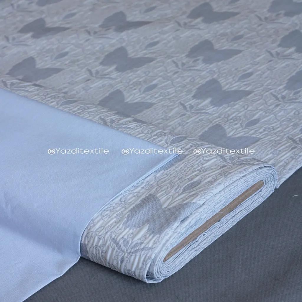 خرید اینترنتی قیمت پارچه ژاکارد پروانه 1293