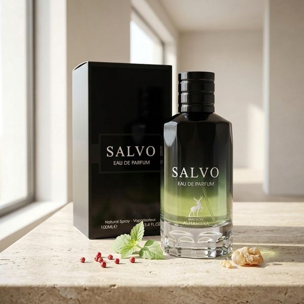 عطر پرفروش و خنک اصل امارات مردانه دیور ساواج الحمبرا حجم 100 میل
