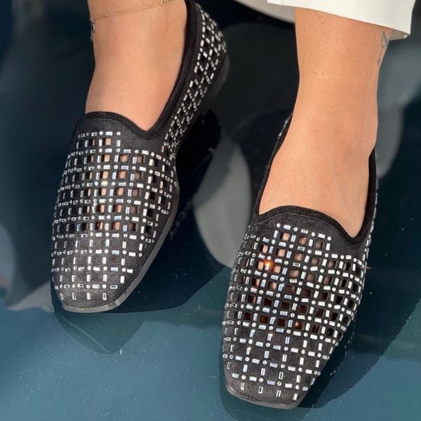 کالج پنجه خوکی شبکه ای نگین دار کد 2127
