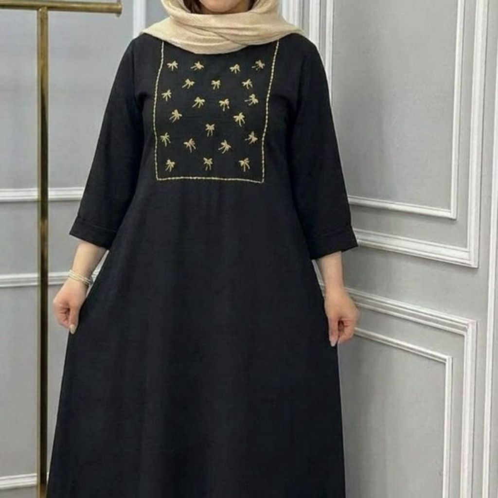 قیمت مانتو پیراهنی محرمی کفتان محرمی فری سایز تا سایز 48