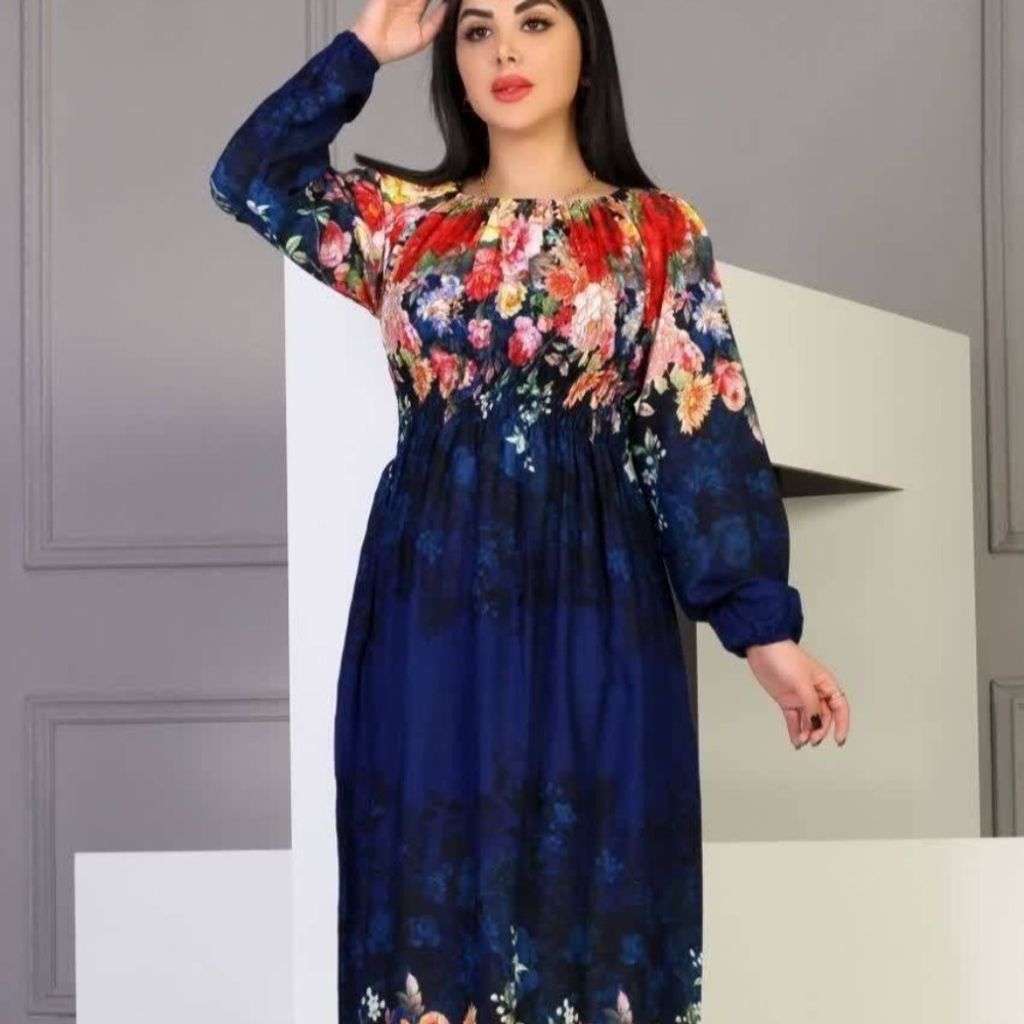 خرید اینترنتی پیراهن ساحلی زنانه دخترانه نخ فری سایز تا 50