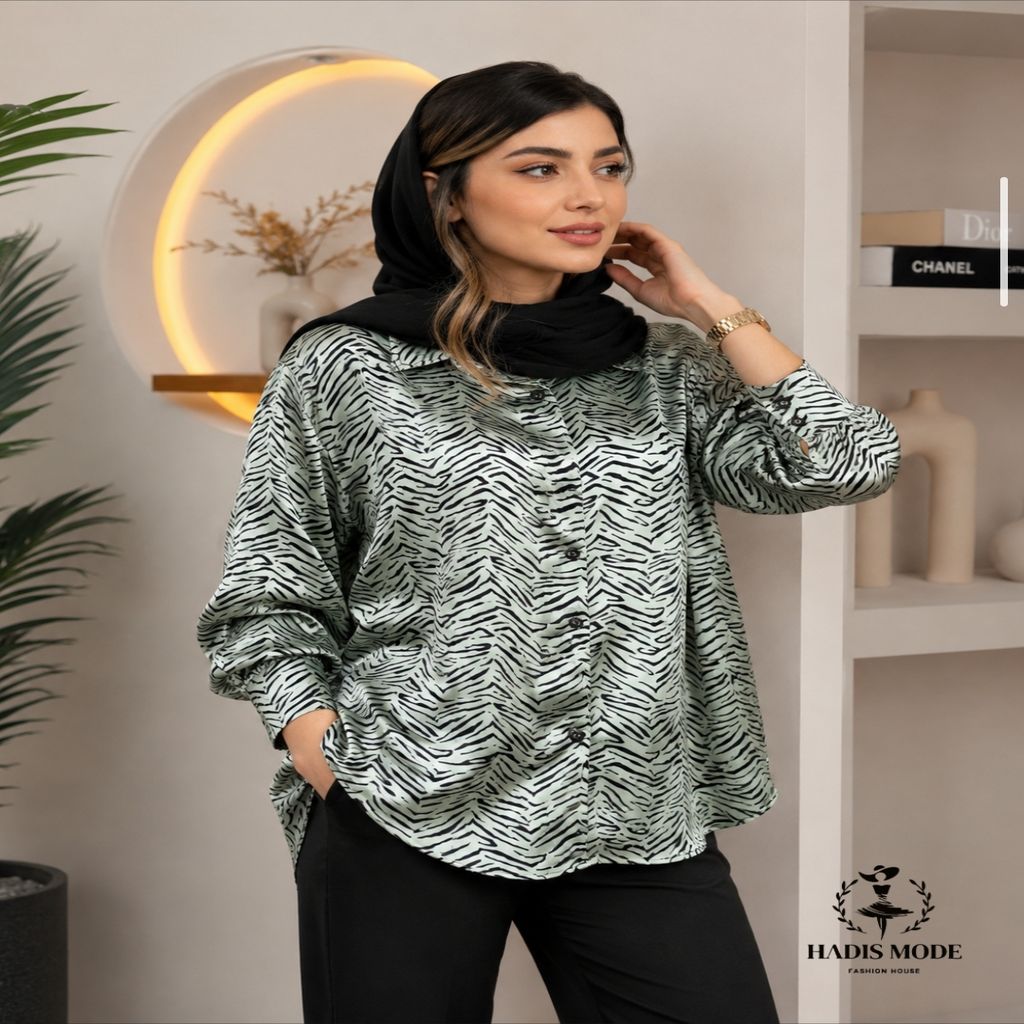 خرید اینترنتی قیمت شومیز مجلسی ساتن دخترانه زنانه زارا وارداتی رنگ خاص