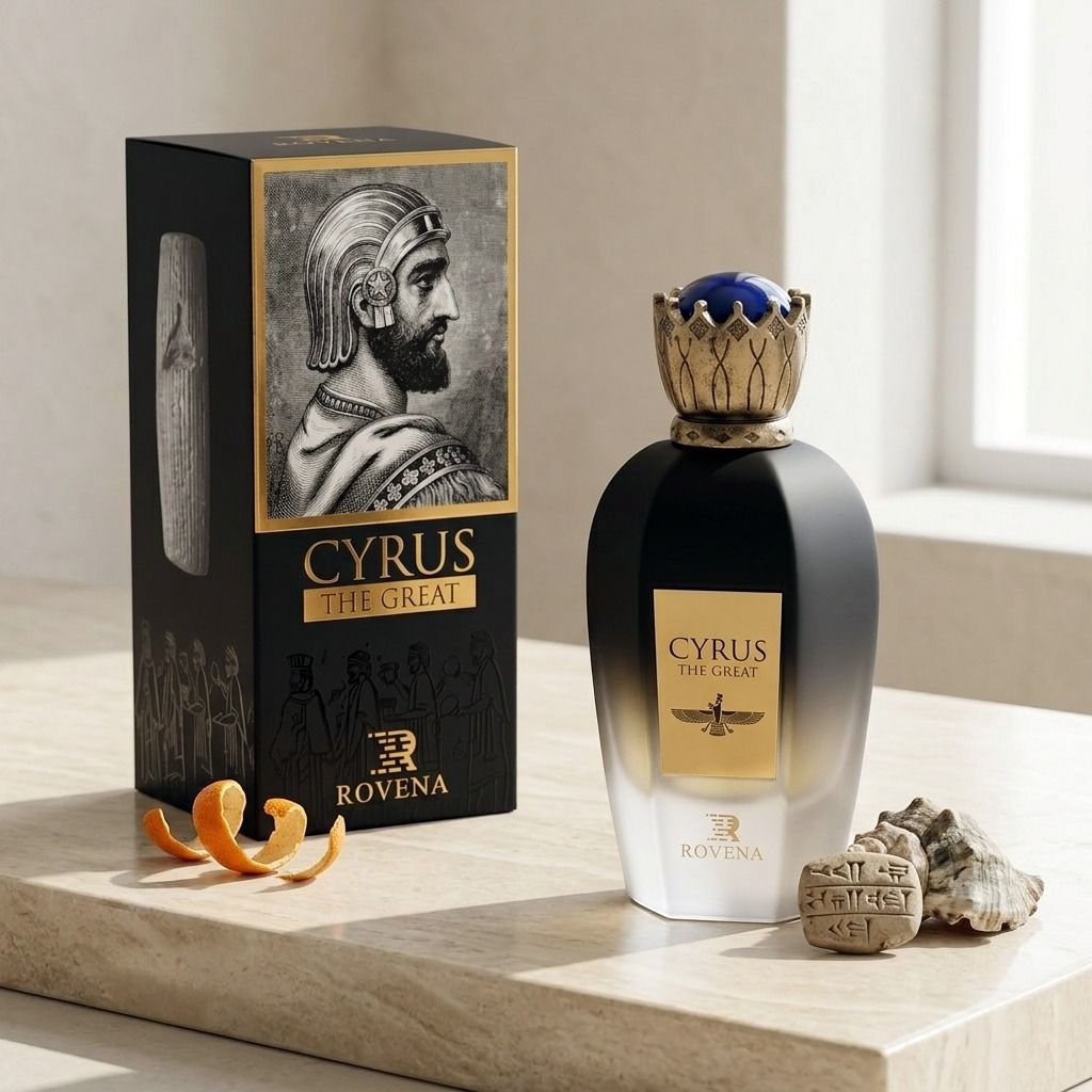 خرید آنلاین عطر ادکلن مردانه کوروش کبیر روونا فرانسه اسانس فرانسوی حجم 100 میل