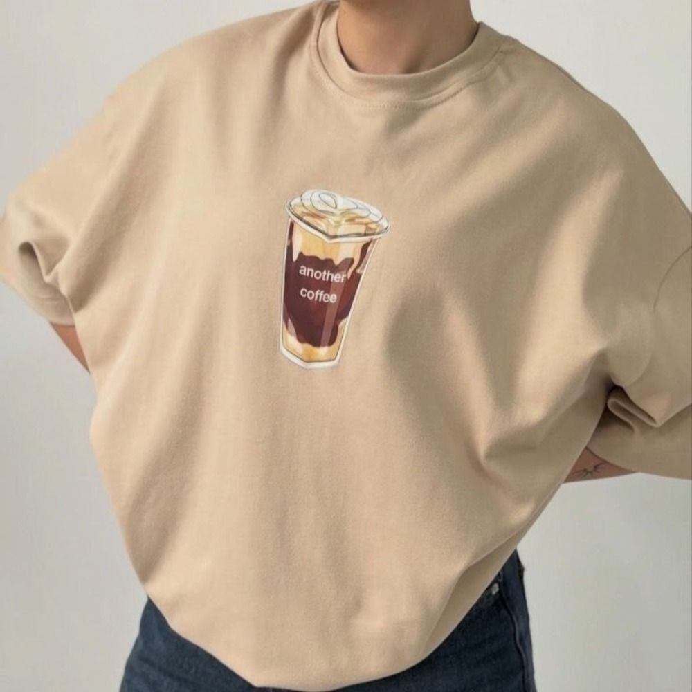 خرید انلاین تی شرت باکسی coffee