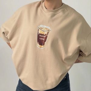 تی شرت باکسی coffee