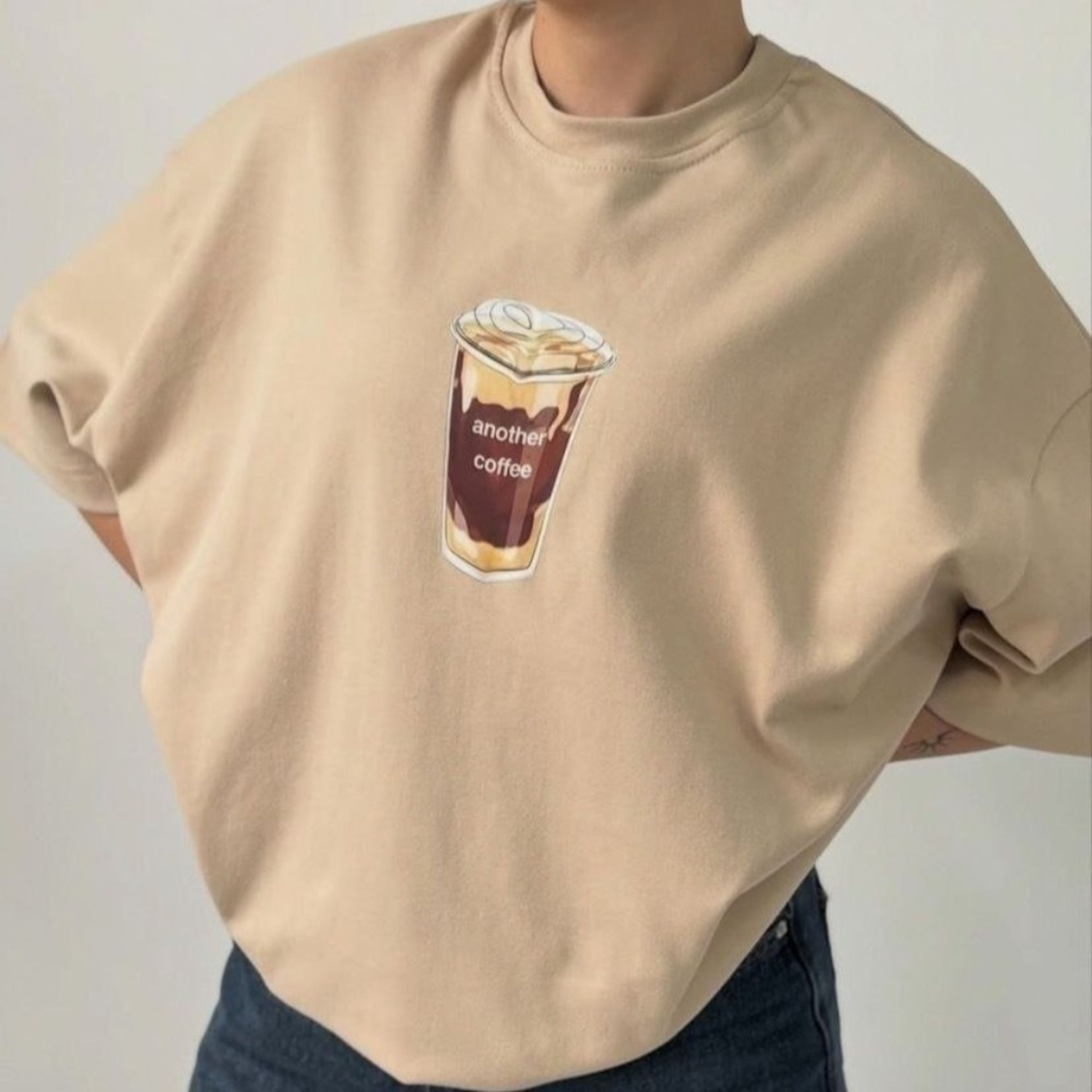 خرید انلاین تی شرت باکسی coffee
