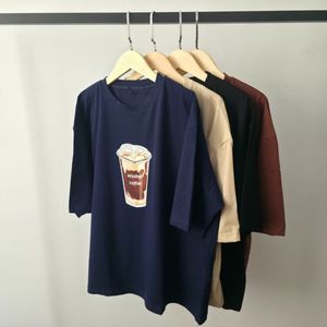 قیمت ارزان تی شرت باکسی coffee