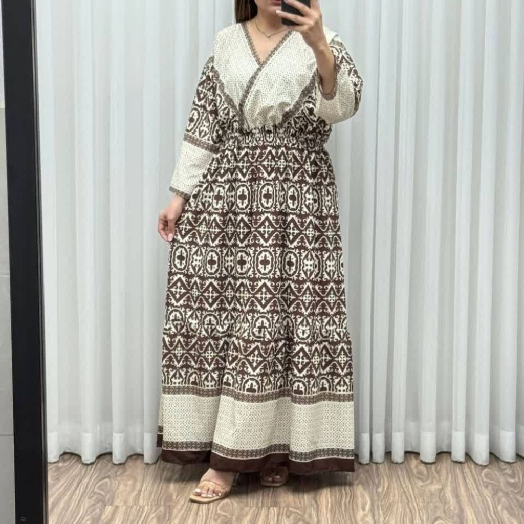 قیمت ساحلی زنانه پیراهن بارداری و شیردهی فلور بوگاتی فری سایز تا 50