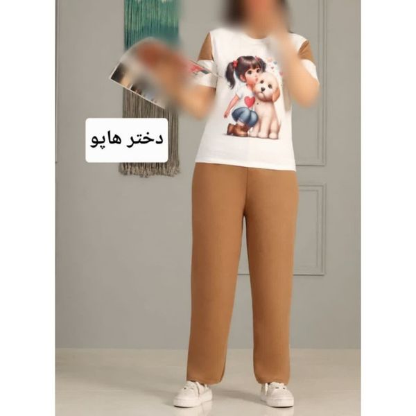 ست تیشرت شلوار زنانه sty6t