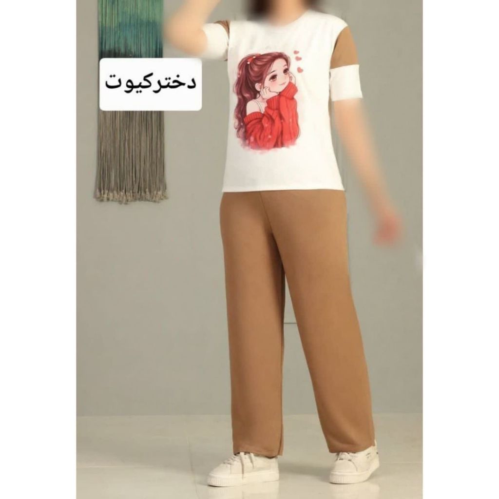 خرید آنلاین ست تیشرت شلوار زنانه sty6t