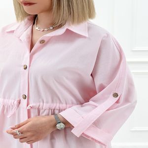 خرید اینترنتی قیمت کفتان مانتو بلند زنانه افرا - تاتاتا