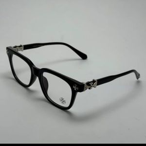 عینک بلوکات کروم هارتز مشکی نقره ای Chrome Hearts 2273