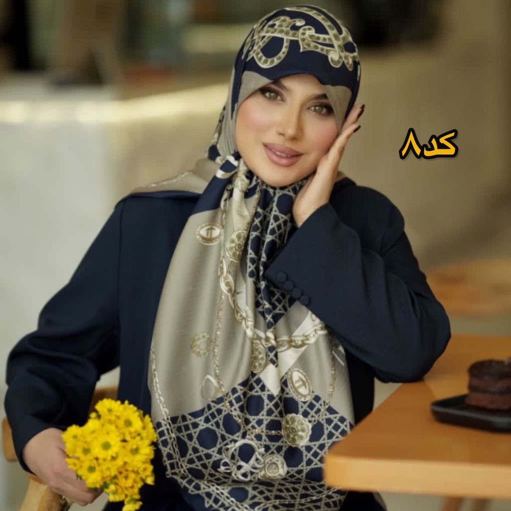 فروش اینترنتی روسری ابریشم ژاکارد اورجینال