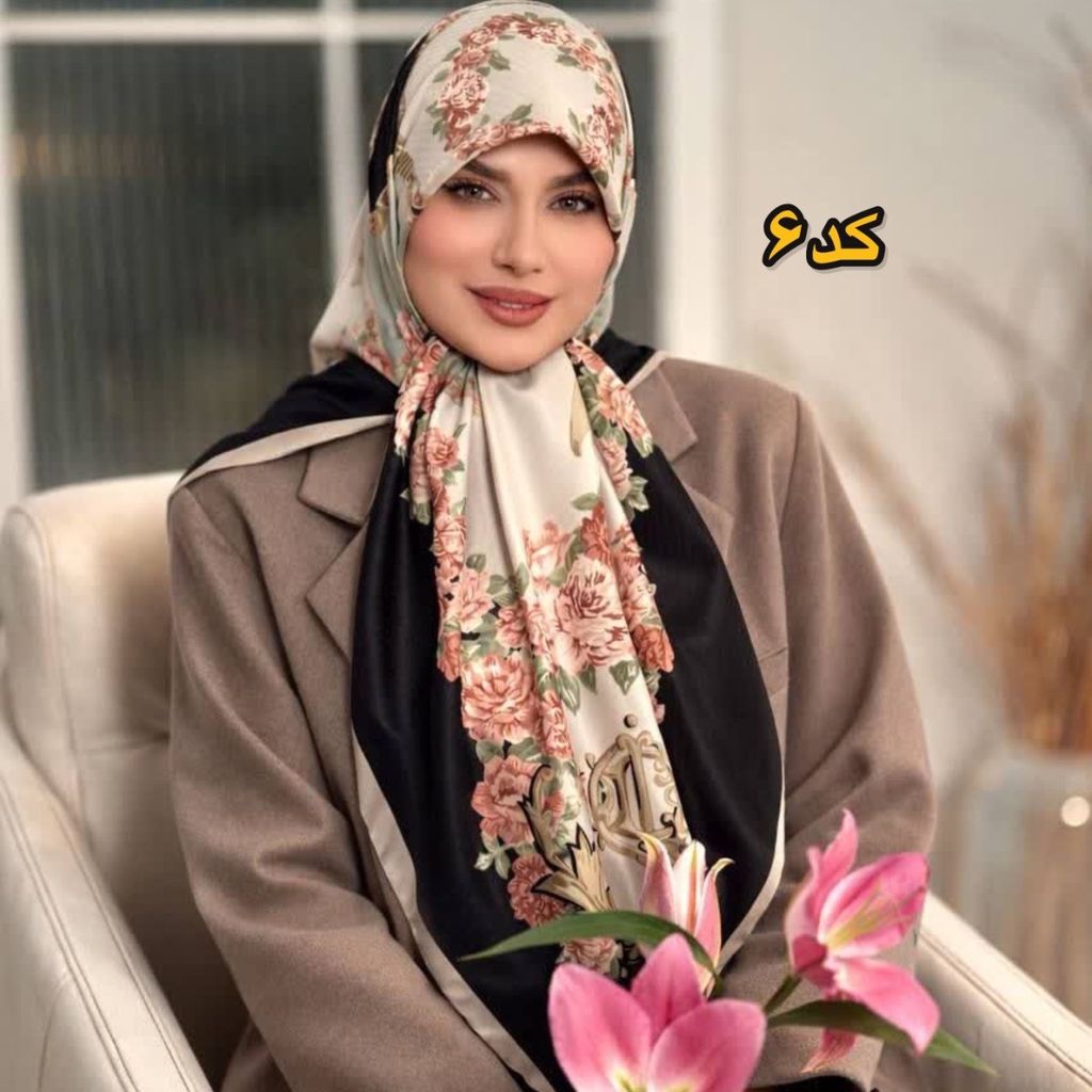 مشخصات روسری ابریشم ژاکارد وارداتی اورجینال