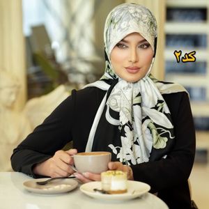 مشخصات روسری ابریشم ژاکارد مجلسی برند