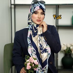 قیمت ارزان روسری ابریشم ژاکارد وارداتی برند