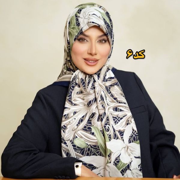 روسری ابریشم توییل مجلسی