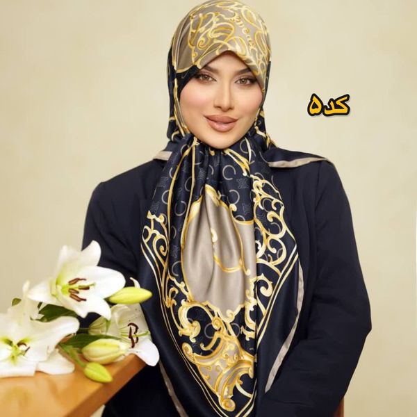 روسری ابریشم توییل وارداتی ترک