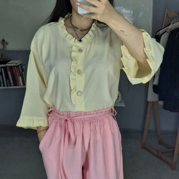 شومیز زنانه لیمو🍋
