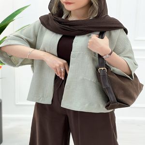 شومیز مانتویی شانتون - تاتاتا
