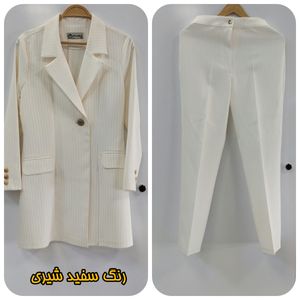 مشخصات کت و شلوار لمه دار تابستانی با نخور شیک