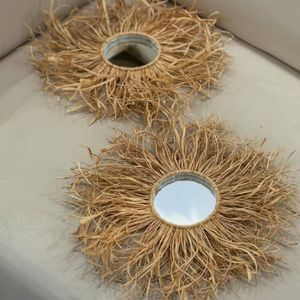مشخصات ست دو عددی آیینه  رافیا