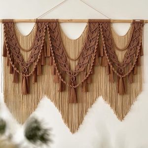 دیوار کوب مکرومه بافی مدل رویا