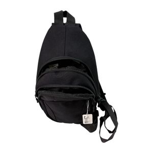خرید اینترنتی قیمت کوله یک‌طرفه اسپورت نایک مشکی کد 850