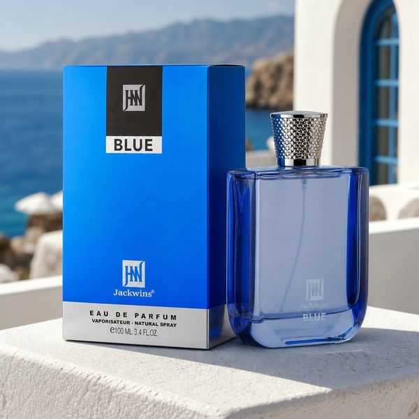 عطر ادکلن مردانه دانهیل دیزایر آبی جانوین جکوینز رایحه خنک و ترش