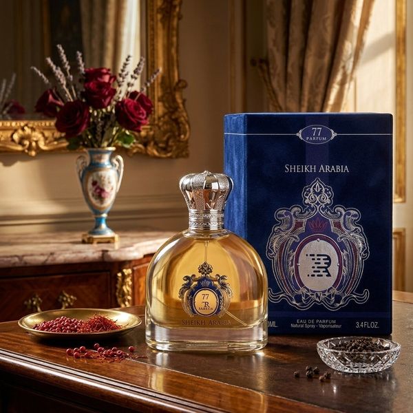 عطر ادکلن مردانه شیخ کلاسیک 77 روونا فرانسه اسانس فرانسوی حجم 100 میل