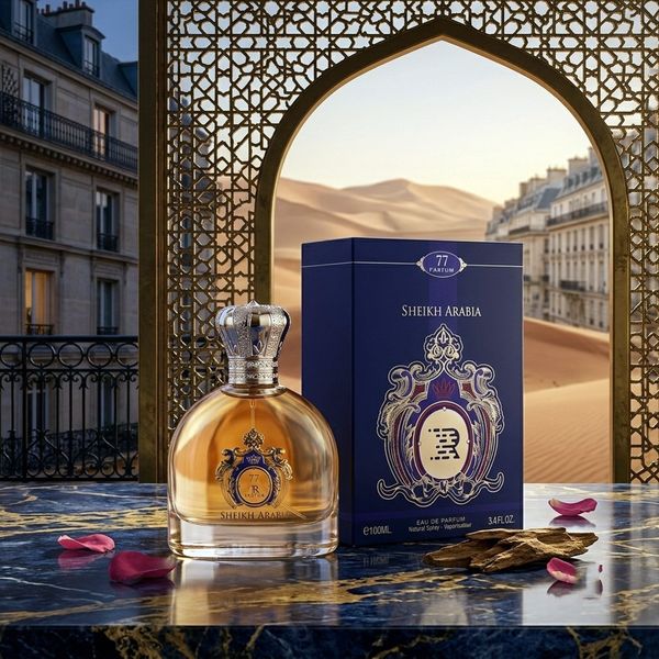 عطر ادکلن مردانه شیخ کلاسیک 77 روونا فرانسه اسانس فرانسوی حجم 100 میل