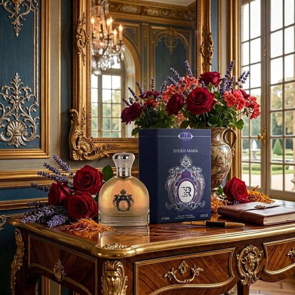 عطر ادکلن مردانه شیخ کلاسیک 77 روونا فرانسه اسانس فرانسوی حجم 100 میل