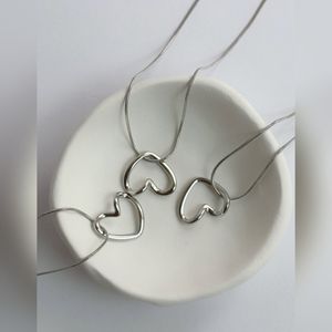 خرید آنلاین گردنبند رنگ ثابت قلب