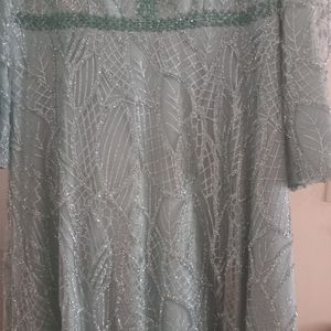 قیمت پیراهن مجلسی تمام گیپور استردار