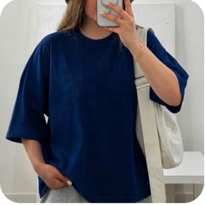 خرید انلاین تیشرت سوپر پنبه زنانه دخترانه باکسی  تن خور بی نظیر