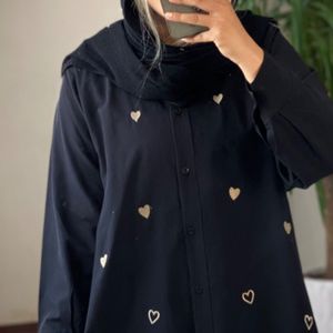 مانتو قواره‌دار قلبی