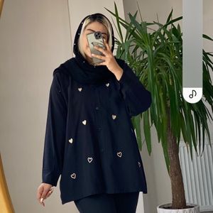 مانتو قواره‌دار قلبی