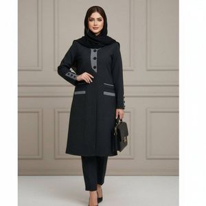 مشخصات مانتو شلوار اداری زنانه دوخت مزونی شیک