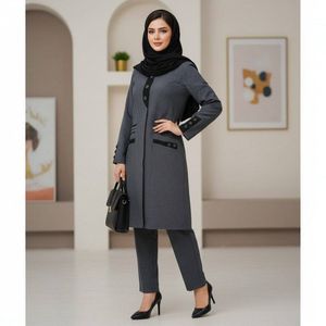قیمت ارزان مانتو شلوار اداری زنانه دوخت مزونی شیک