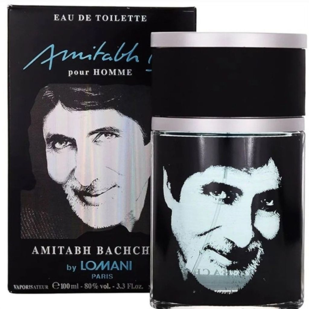 خرید آنلاین ادکلن امیتاباچان پورهوم اصل 100 میل AMITABH BACHCHAN POUR HOMME LOMANI