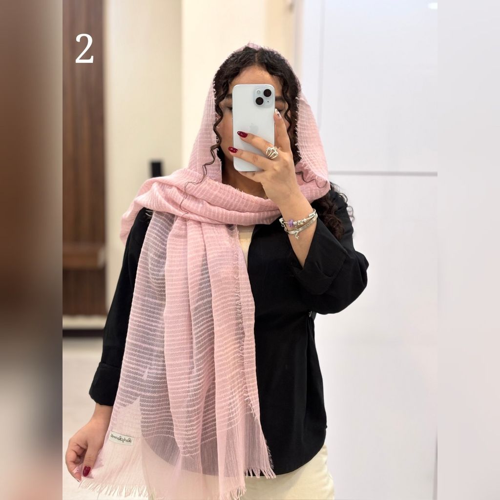 مشخصات شال نخ تابستانه