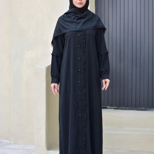 قیمت مانتو عبایی جیب دار مدل آفاق