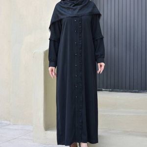 قیمت مانتو عبایی جیب دار مدل آفاق