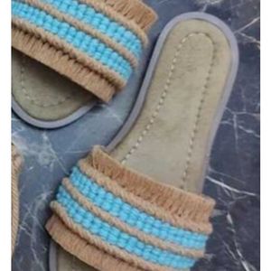 صندل مکرومه زنانه ودخترانه تخت روفرشی