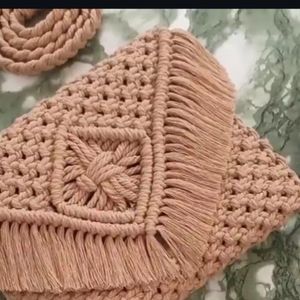 مشخصات کیف مکرومه