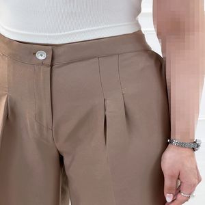 خرید اینترنتی قیمت شلوار بگ کرپ زنانه رسمی دو پیله - تاتاتا