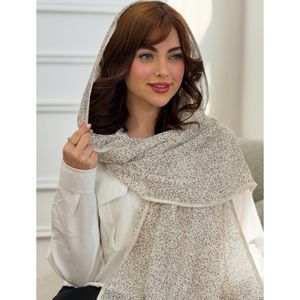 خرید اینترنتی شال پلیسه حصیری کنفی