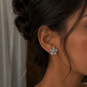 فروش اینترنتی گوشواره آبکاری نقره