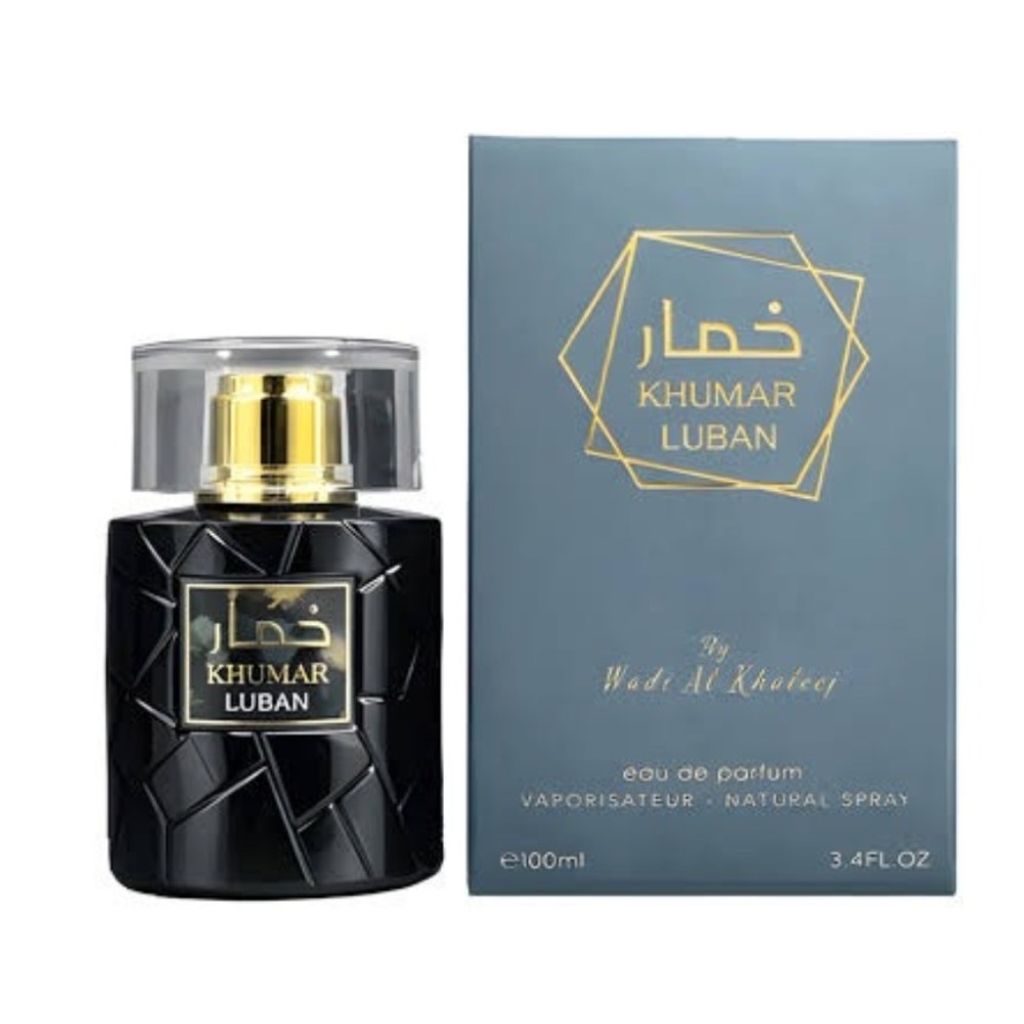 خرید انلاین ادکلن لوبان خمار با رایحه امواج پرپس 50 100 میل KHUMAR LUBAN